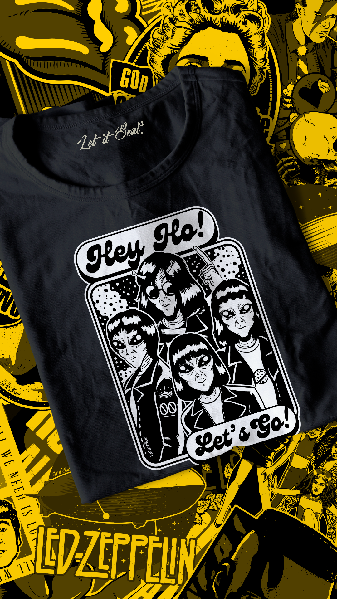 Nome do produto: T-SHIRT RAMONES ET - PRIME