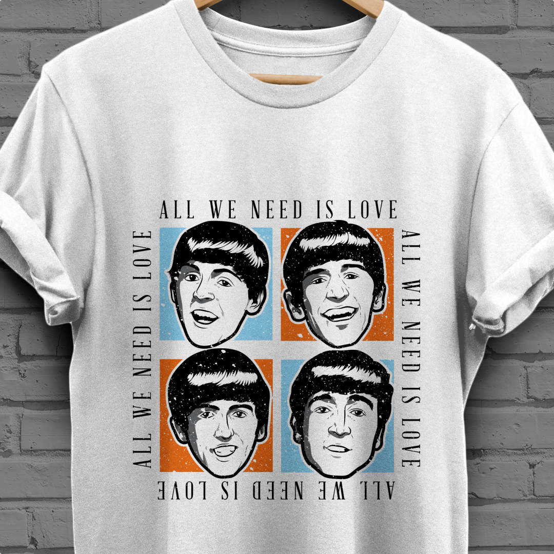 Nome do produto: T-SHIRT BEATLES PLUS SIZE