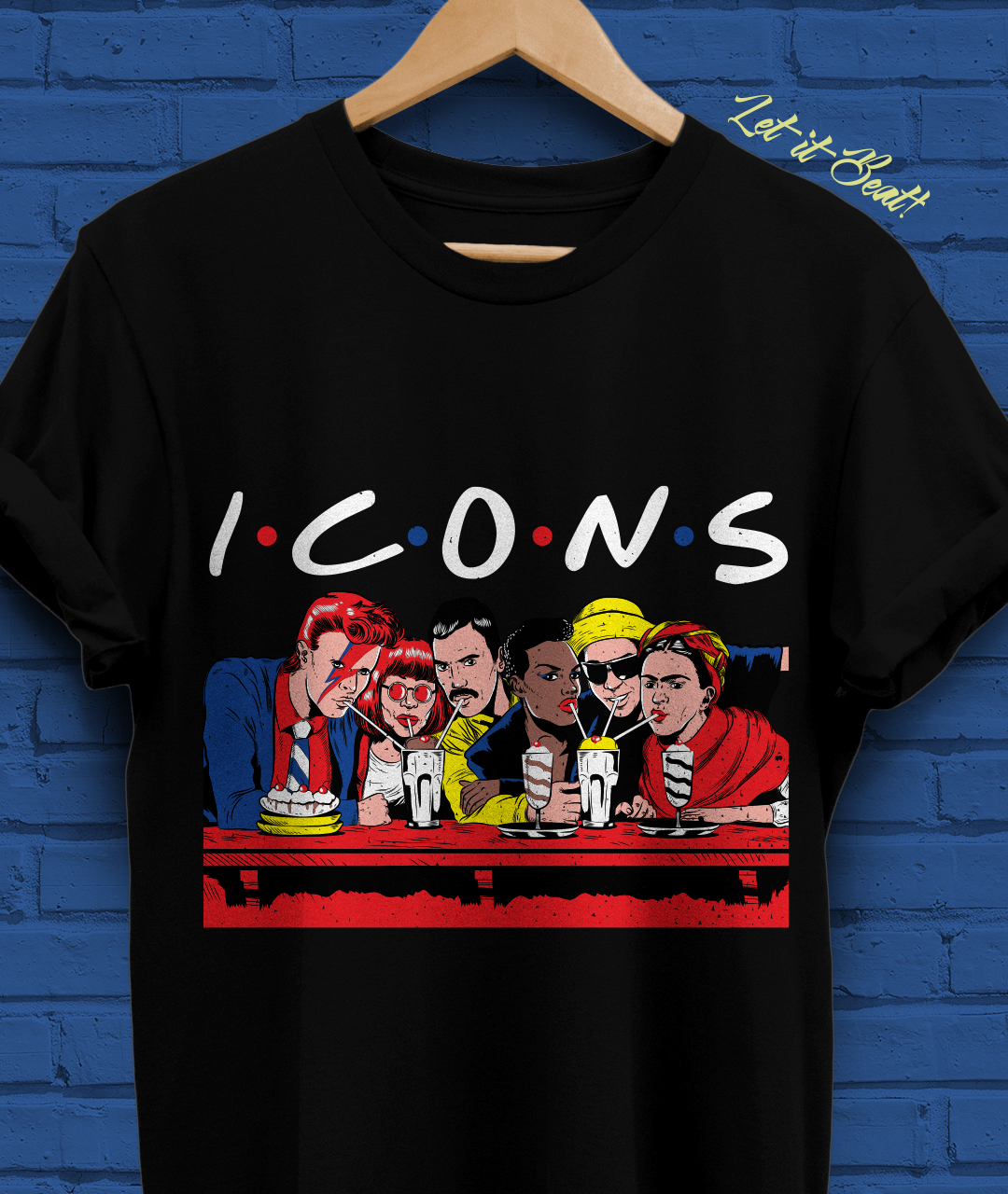 Nome do produto: T-SHIRT ICONS PLUS SIZE