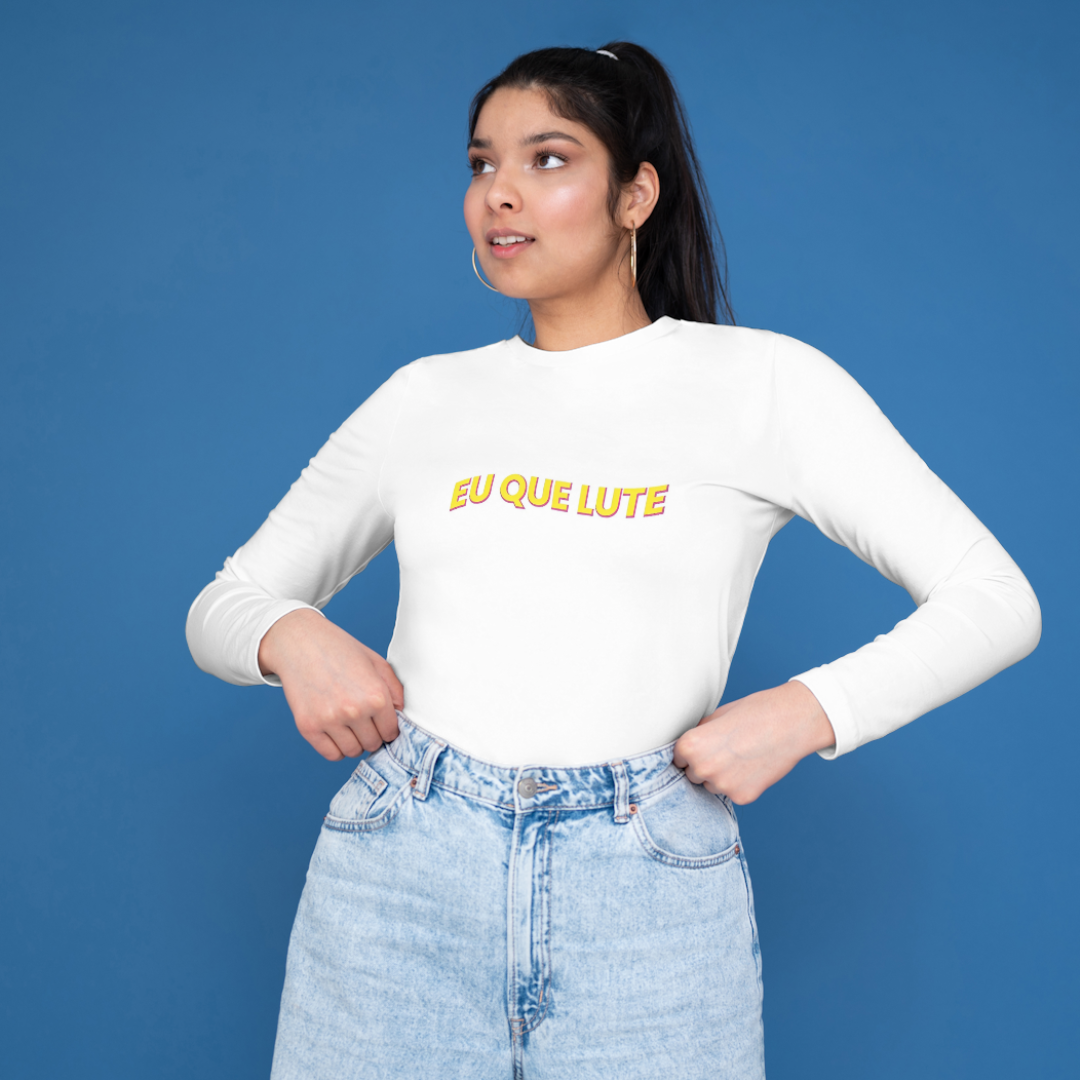 Nome do produto: Camiseta Eu que Lute