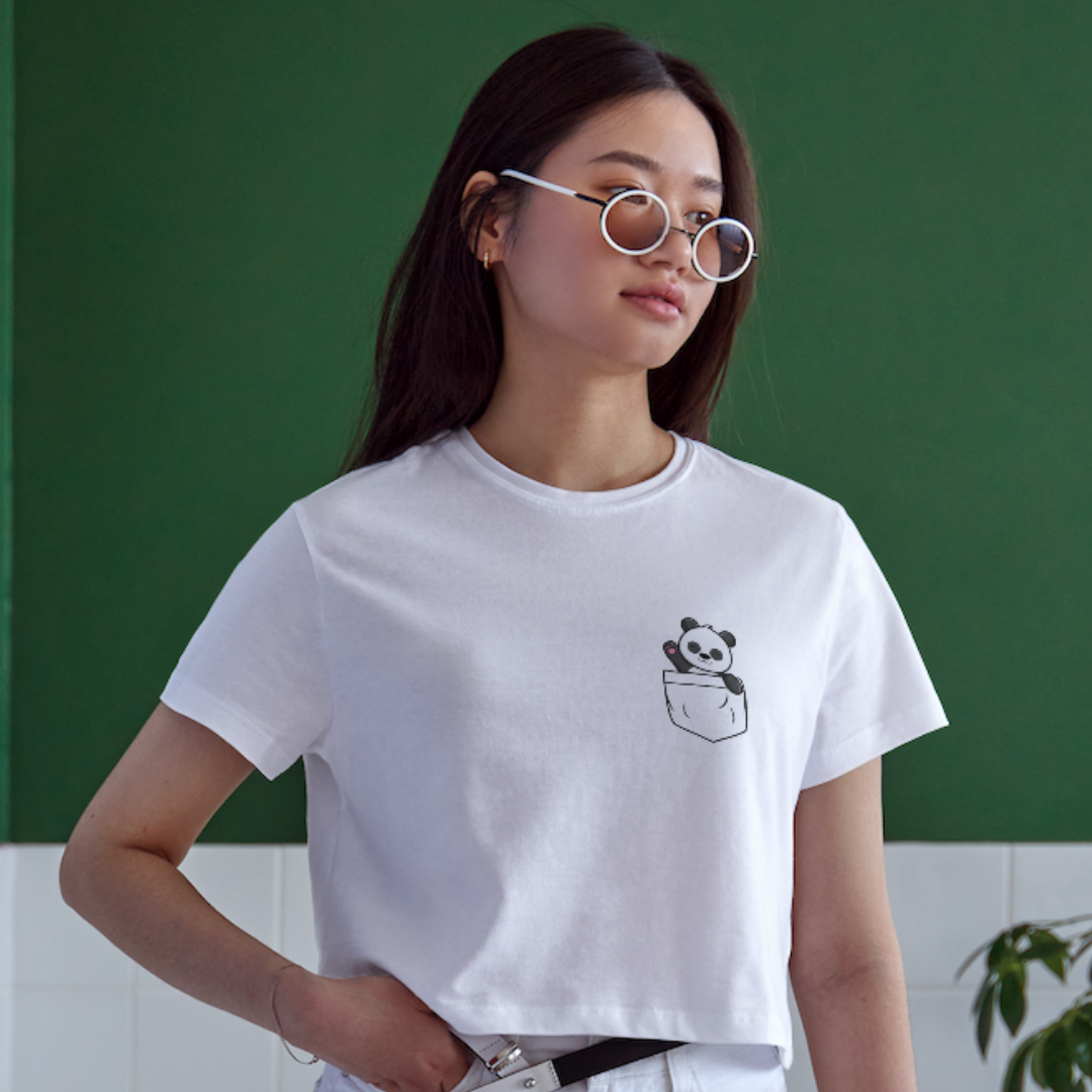 Nome do produto: Cropped  Panda