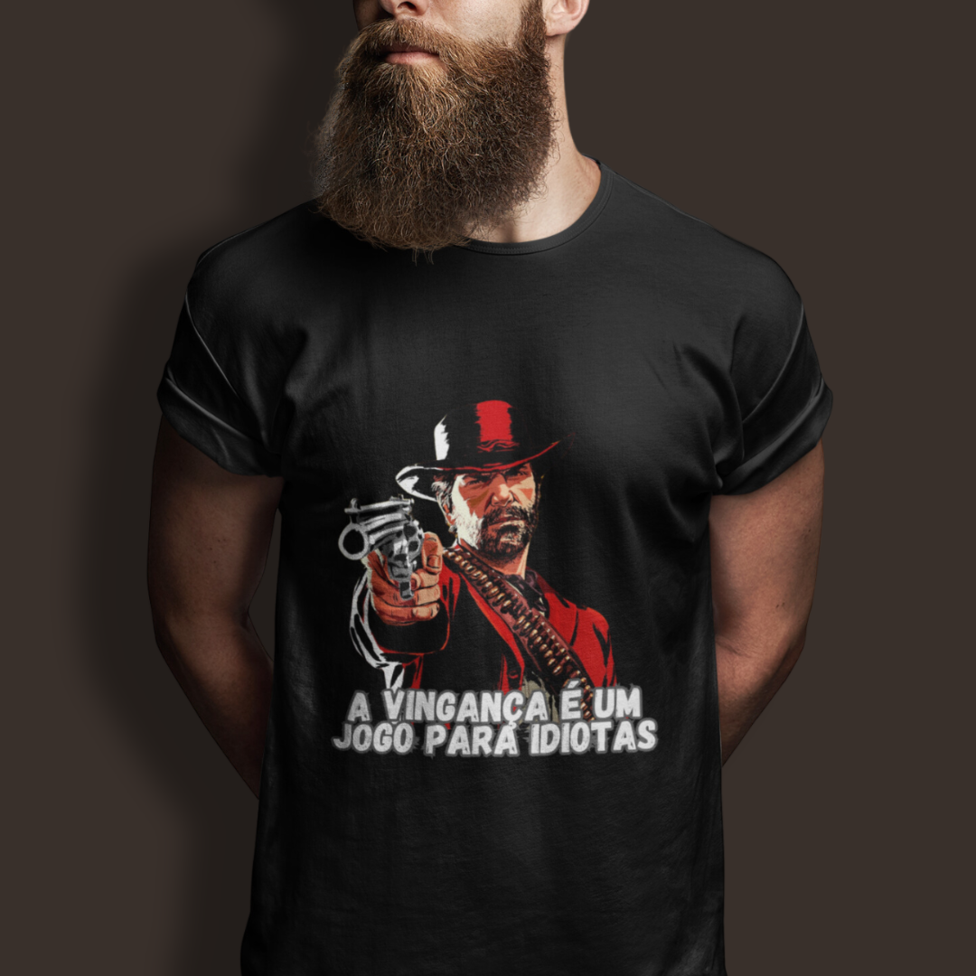 Nome do produto: Camiseta Quality Gamer Red Dead Redemption 2
