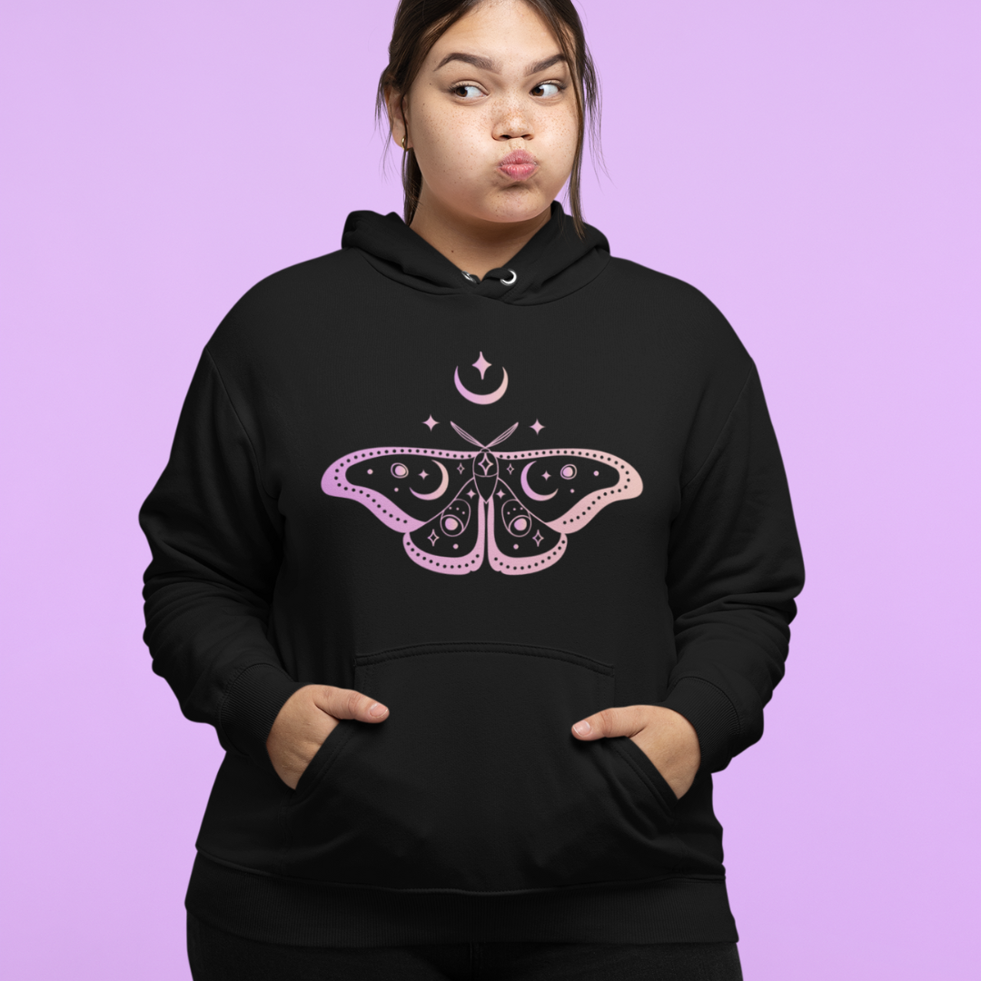 Nome do produto: MOLETOM MARIPOSA COM BOLSO
