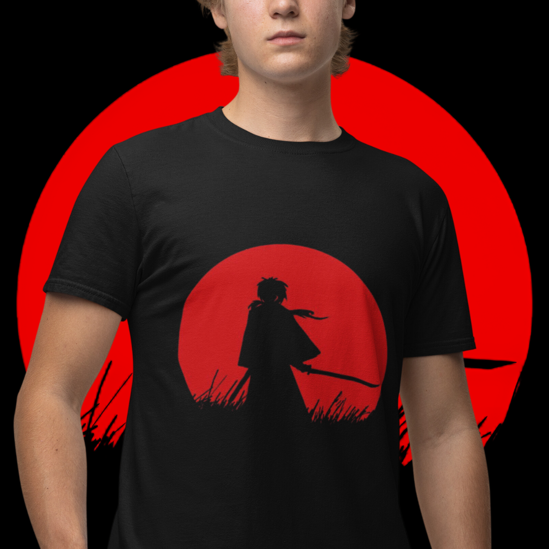 Nome do produto: Camiseta Quality LUA Samurai Red