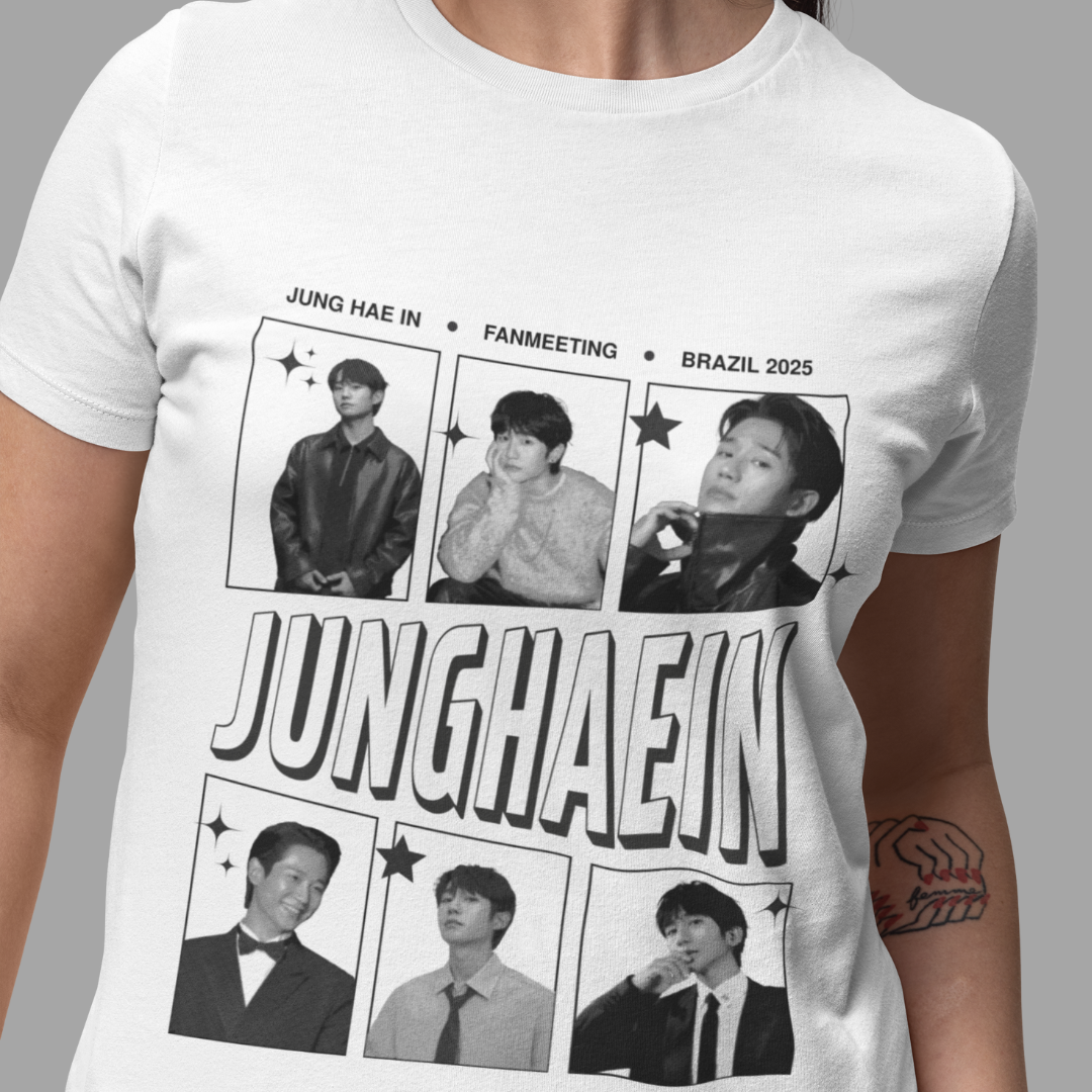Nome do produto: Camiseta Jung Haein - Fan Meeting 