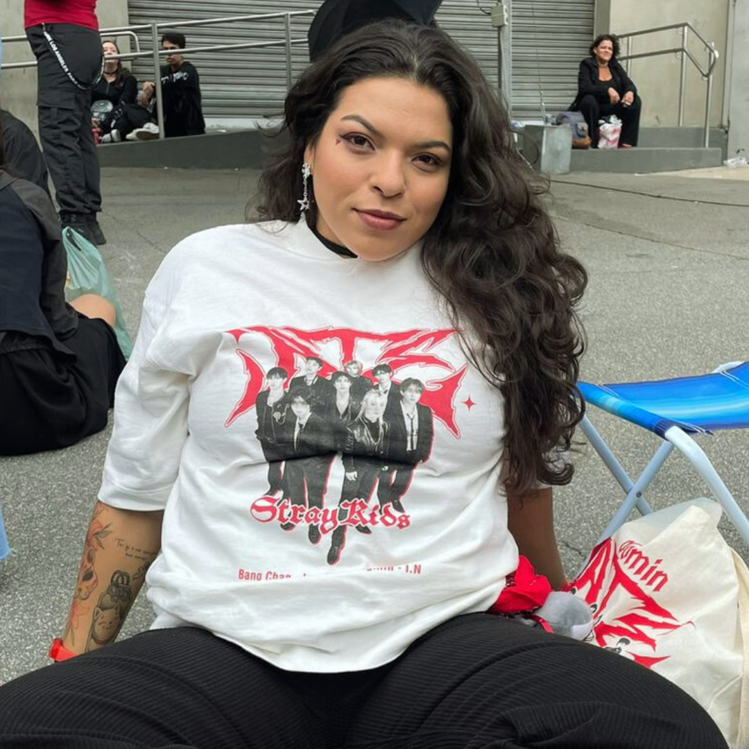 Nome do produto: Camiseta Oversized SKZ ATE