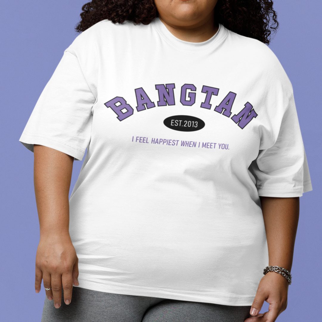 Nome do produto: Camiseta BANGTAN - Plus Size