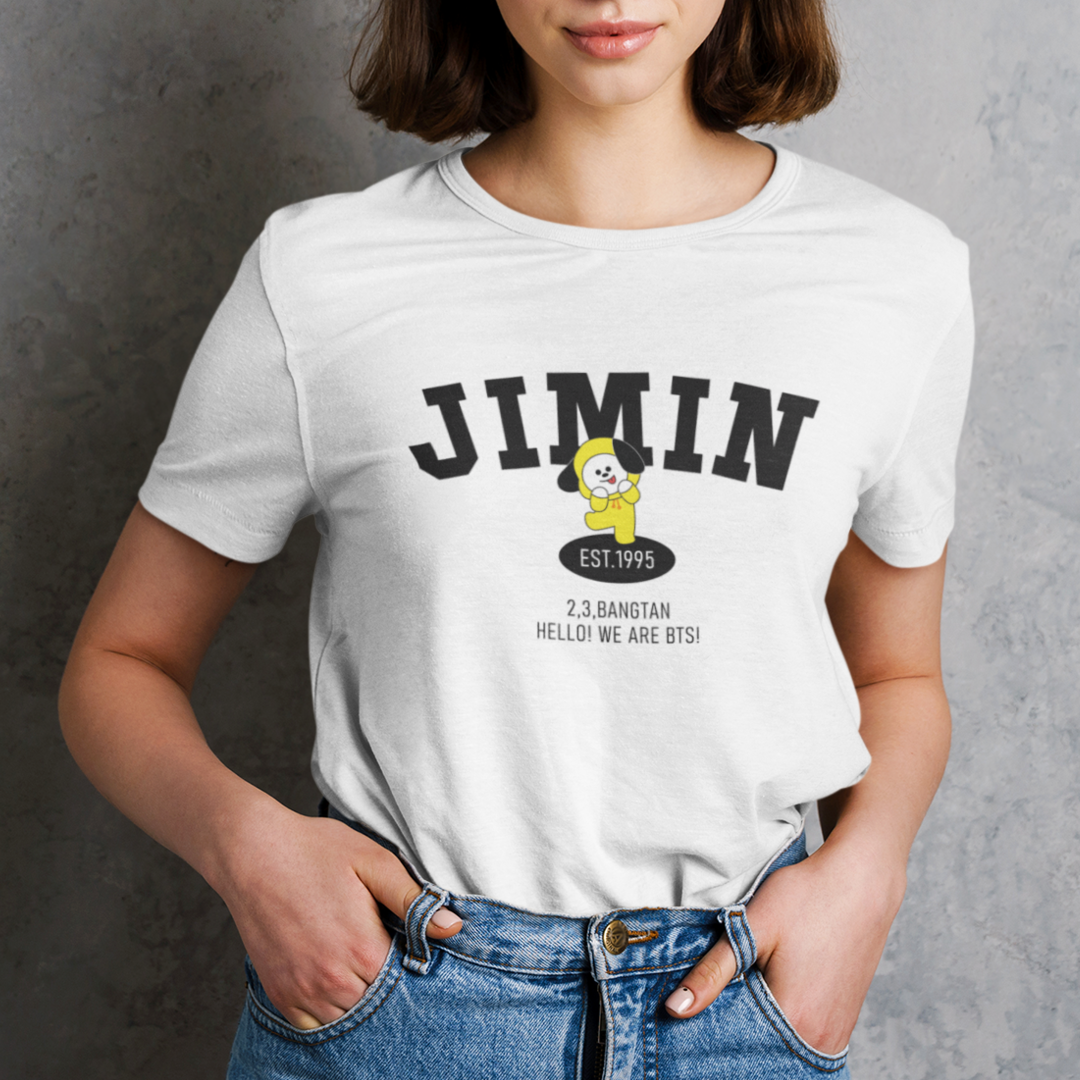 Nome do produto: Camiseta Jimin - BTS