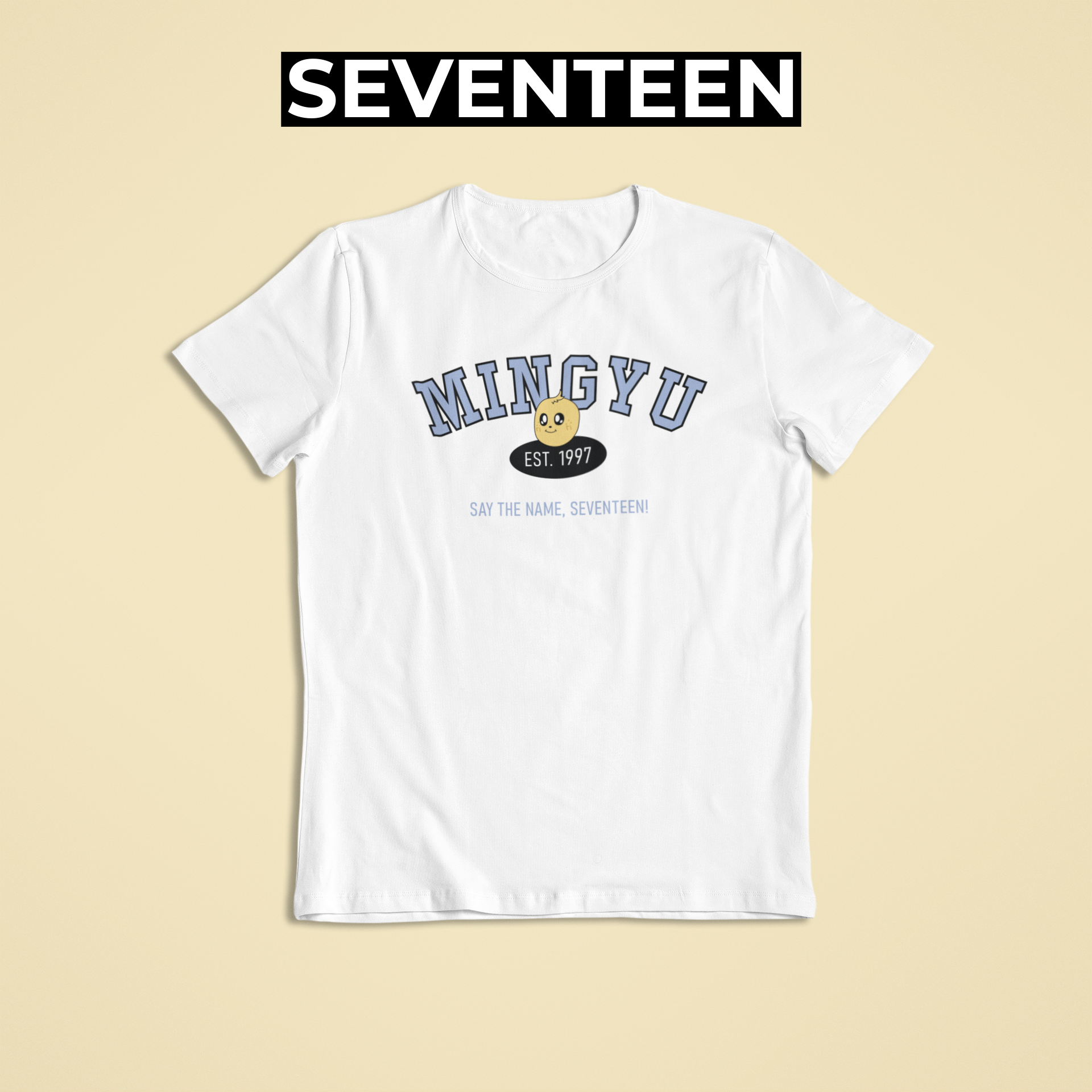 Nome do produto: Camiseta Mingyu - Seventeen