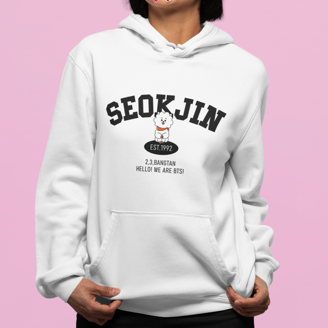 Nome do produto: Moletom BTS - Seokjin - RJ