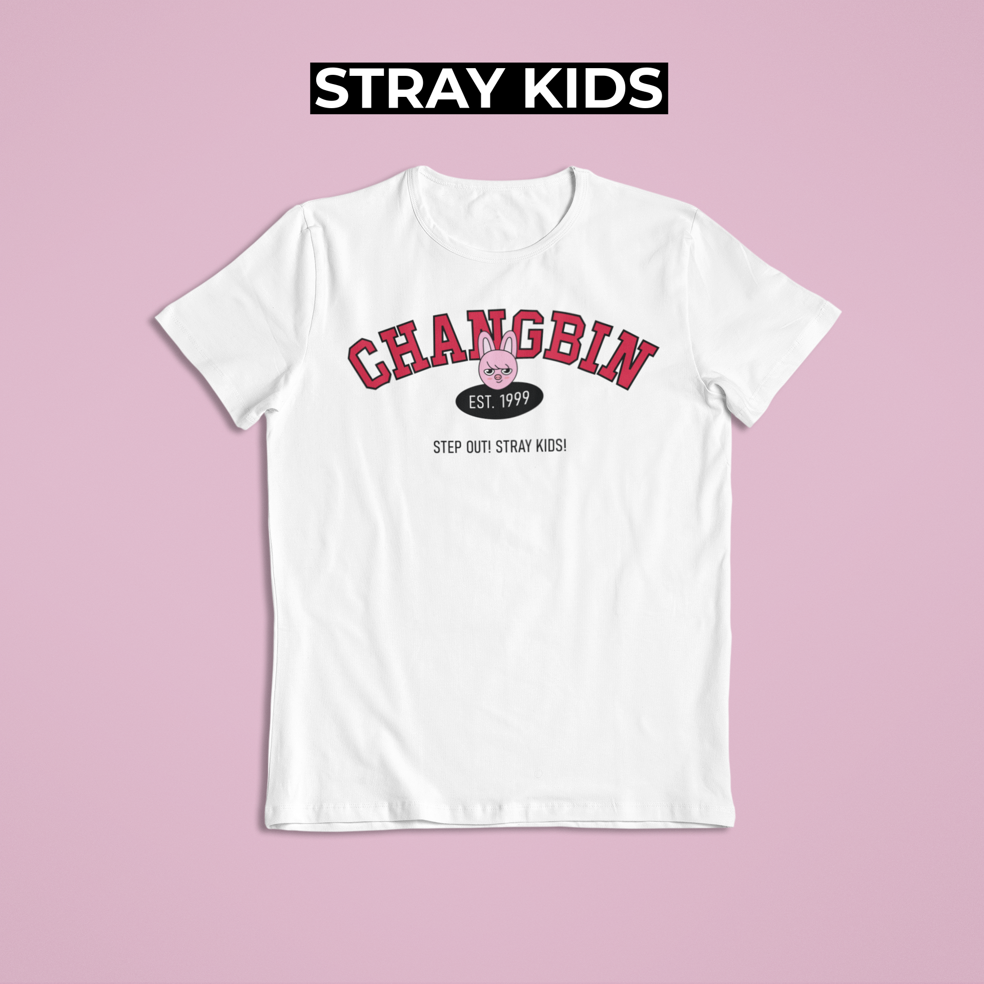 Nome do produto: Camiseta CHANGBIN - STRAY KIDS