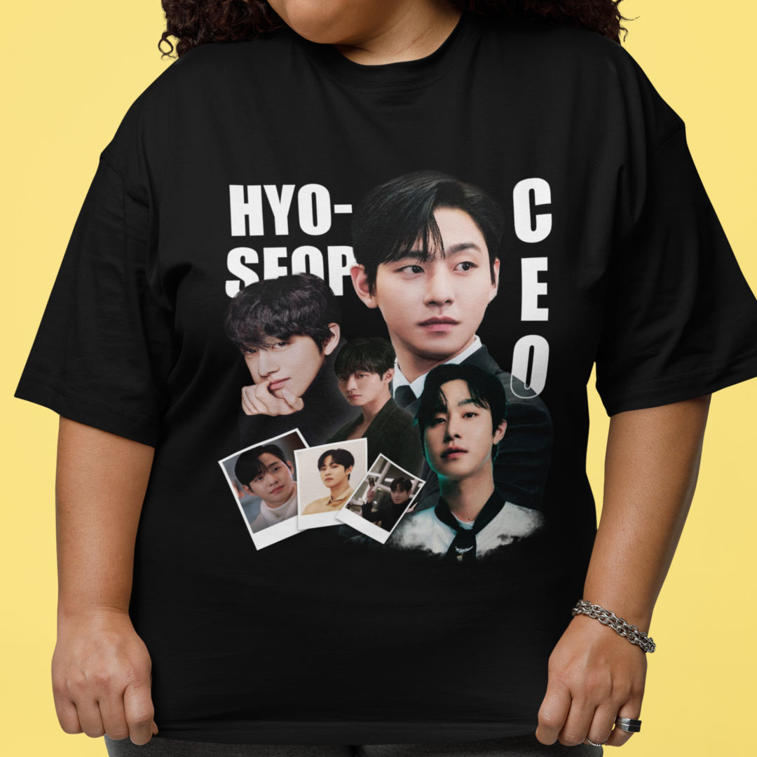 Nome do produto: Camiseta Ahn Hyo-seop - CEO - Plus Size
