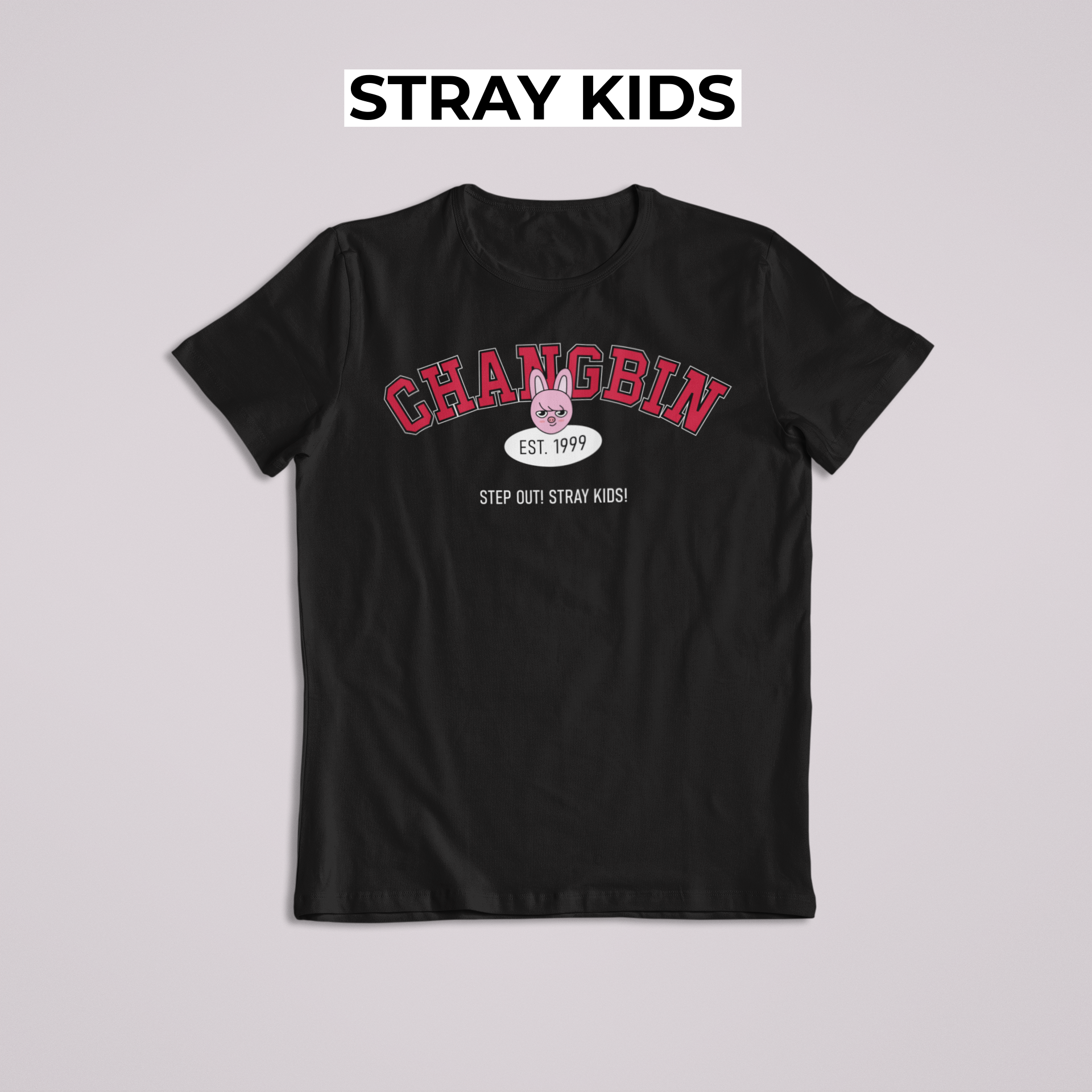 Nome do produto: Camiseta CHANGBIN - STRAY KIDS
