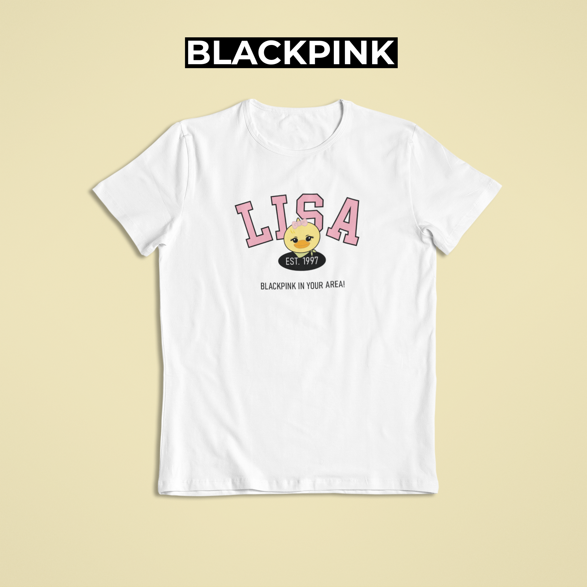 Nome do produto: Camiseta Lisa - BLACKPINK