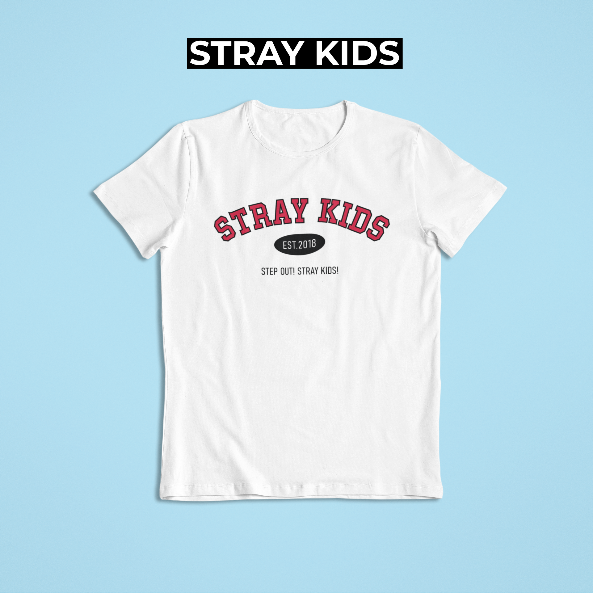 Nome do produto: Camiseta STRAY KIDS 