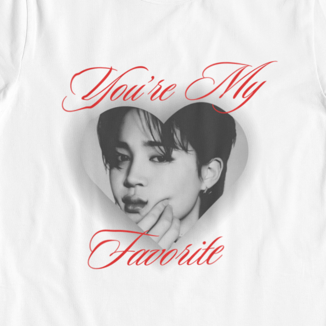 Nome do produto: Camiseta Jimin - My Favorite