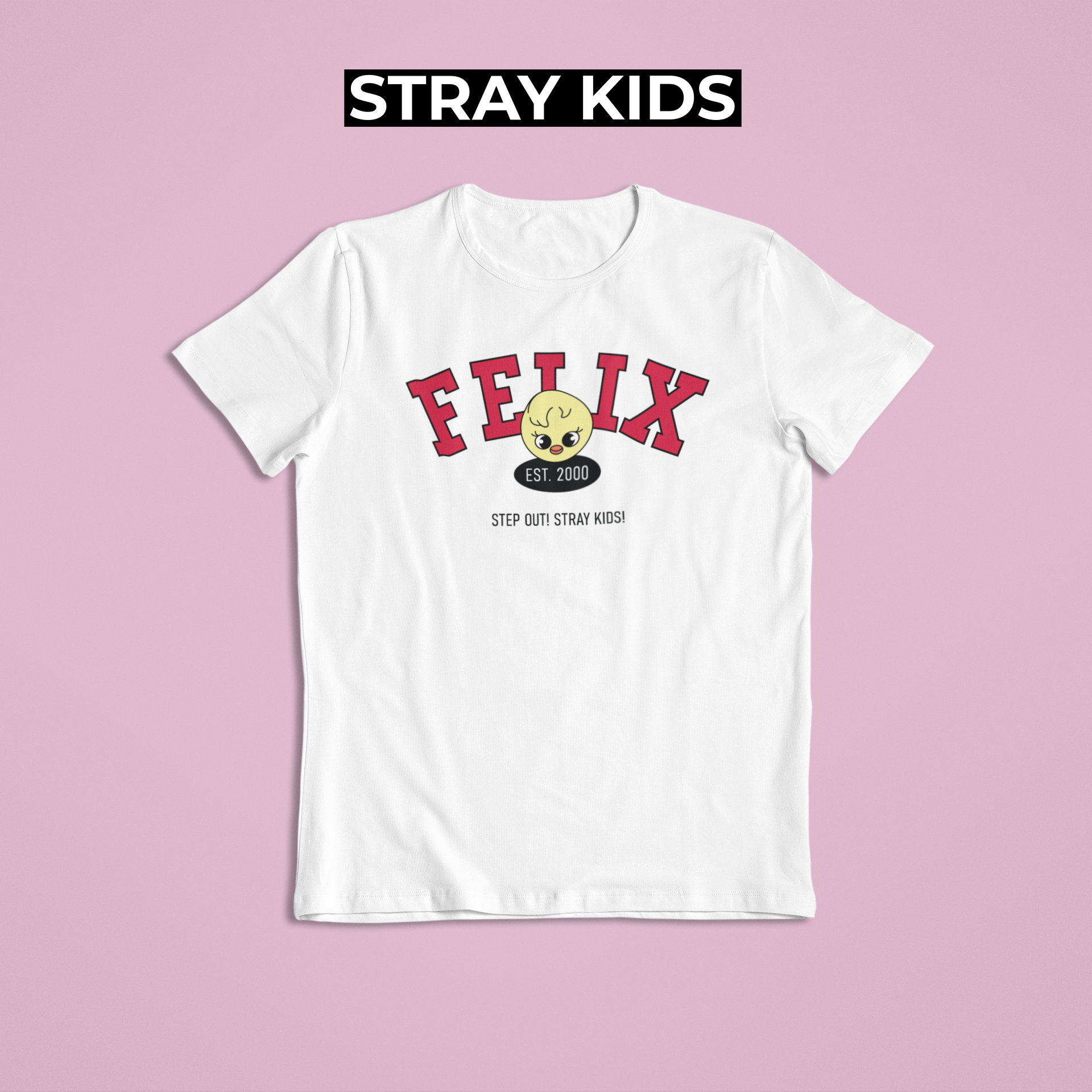 Nome do produto: Camiseta FELIX - STRAY KIDS