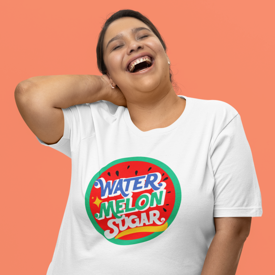 Nome do produto: Camiseta Melancia Cintilante - Plus Size