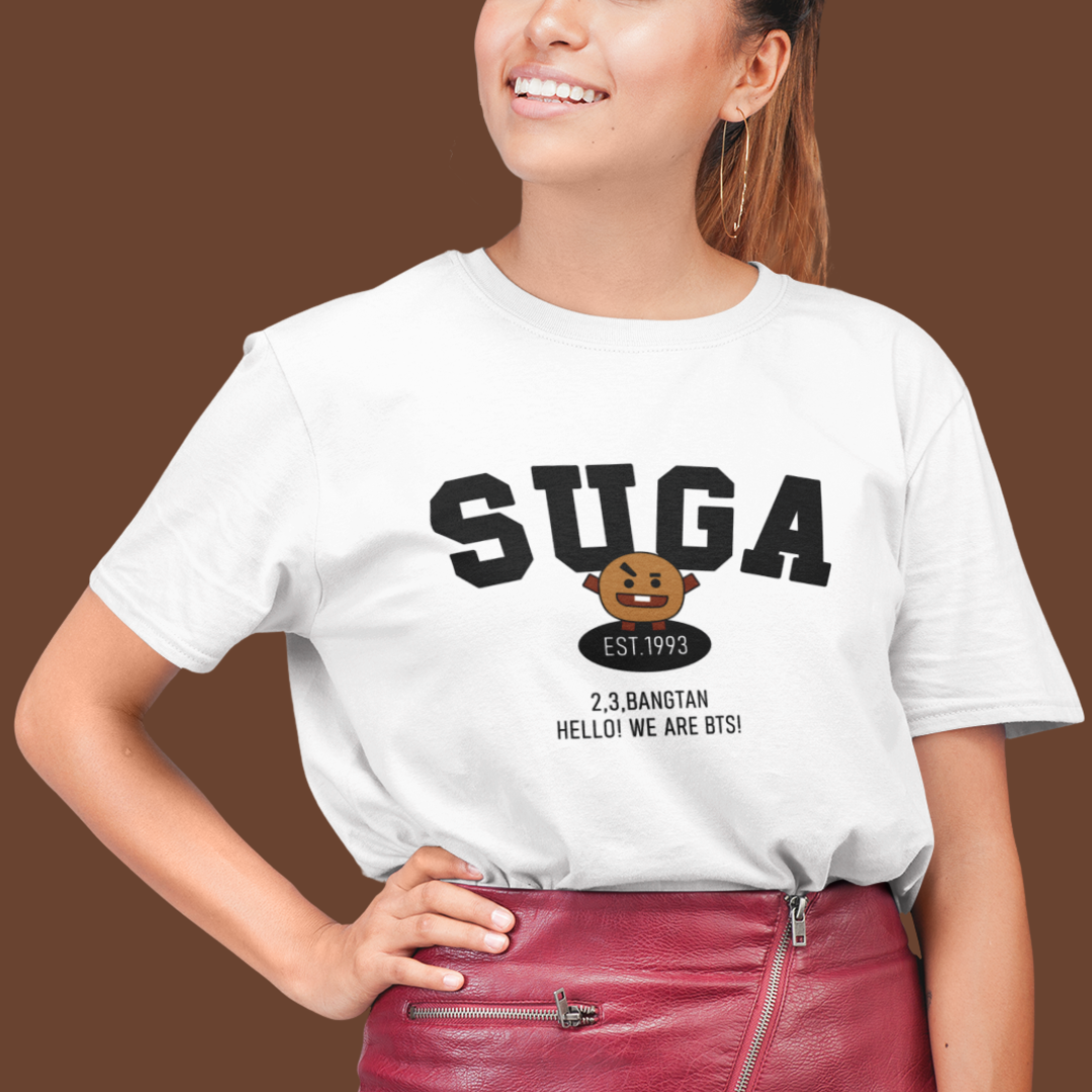 Nome do produto: Camiseta Suga - BTS