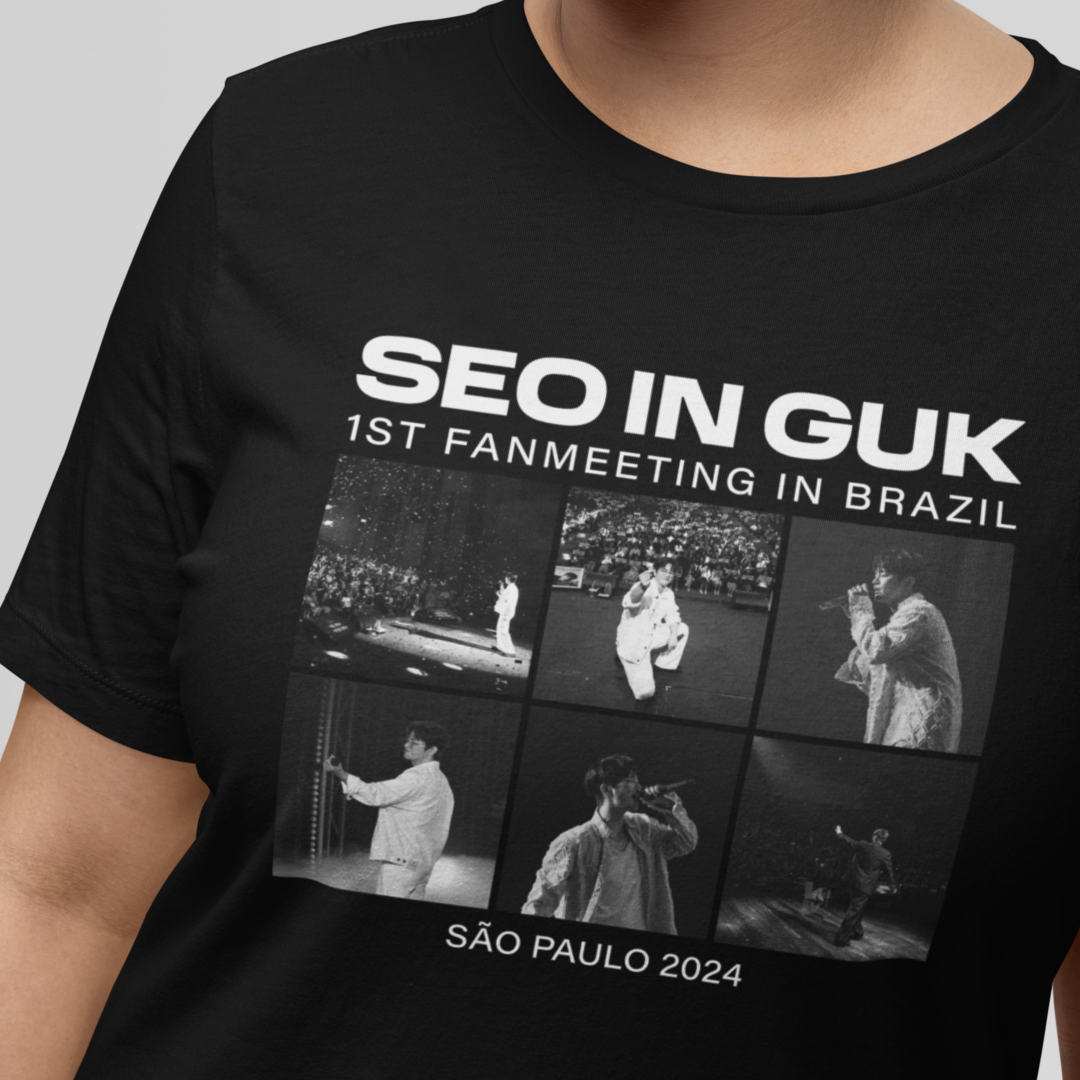 Nome do produto: Camiseta Seo In Guk Fanmeeting
