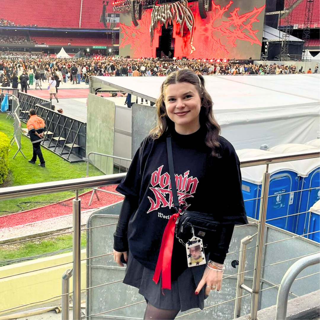 Nome do produto: Camiseta Oversized - DominATE tour - SKZ