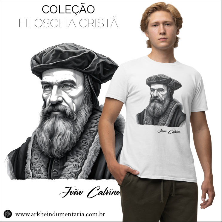Nome do produto: João Calvino / Filosofia Cristã [UNISEX]