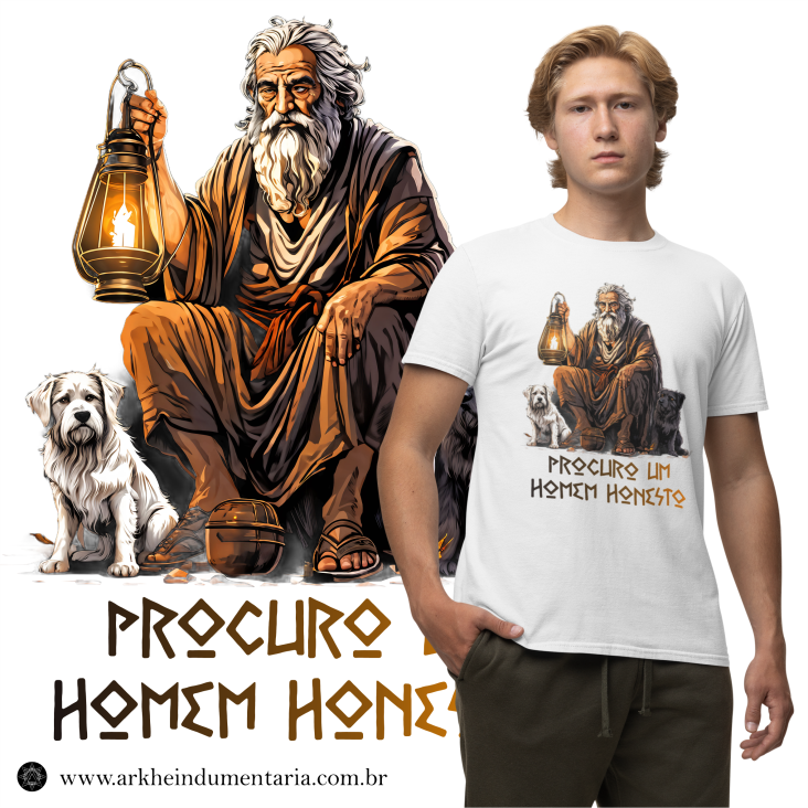 Nome do produto: Diogenes / Procuro Um Homem Honesto [UNISEX]
