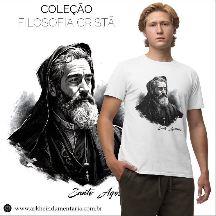 Nome do produto: Santo Agostinho / Filosofia Cristã [UNISEX]