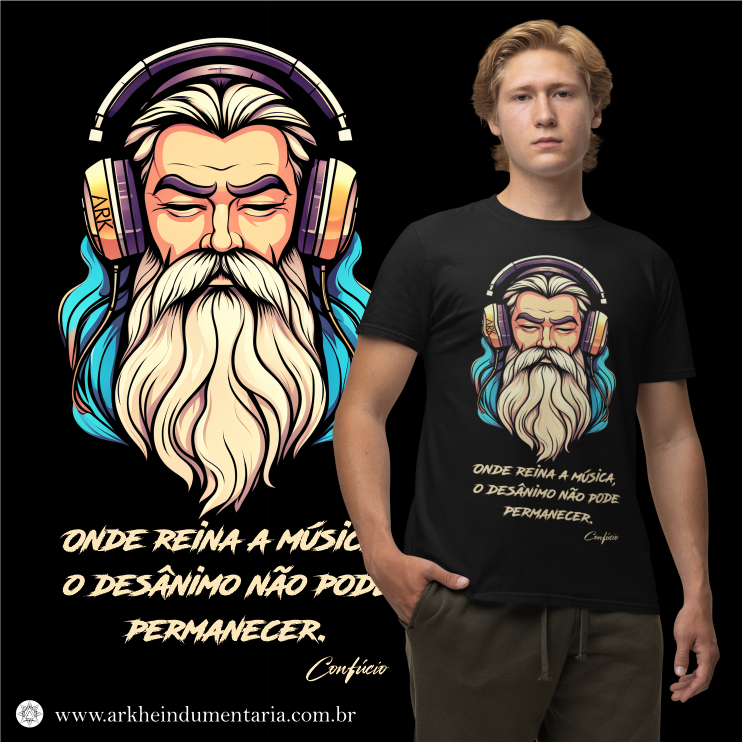 Nome do produto: Confúcio / Frase / Música [UNISEX]