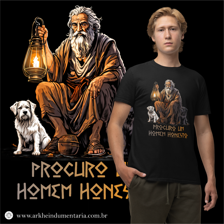 Nome do produto: Diogenes / Procuro Um Homem Honesto [UNISEX]