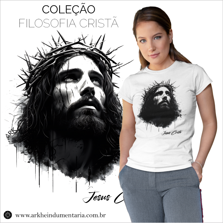 Nome do produto: Jesus Cristo / Coroa de Espinhos / Filosofia Cristã [BABY LONG]