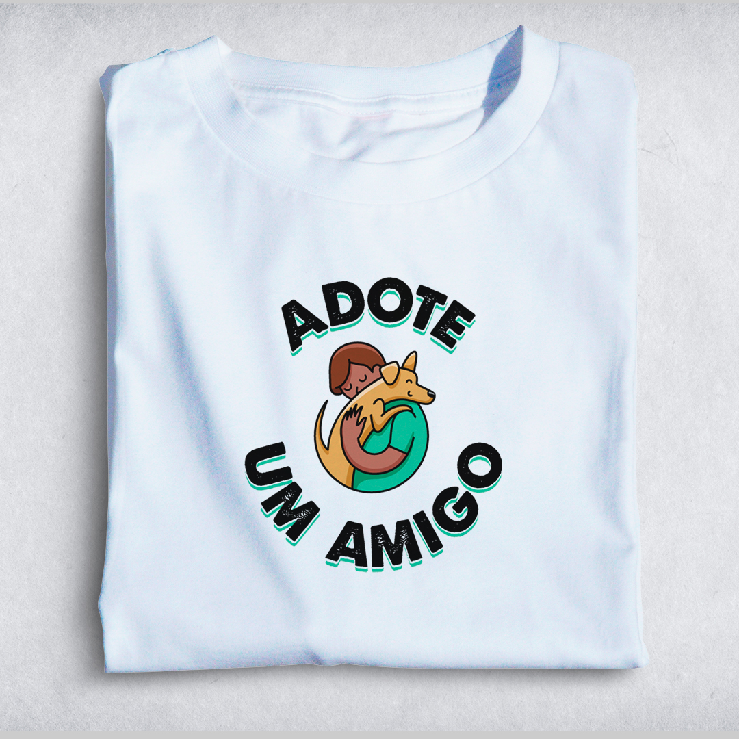 Nome do produto: Adote um amigo (Cão) - Branca