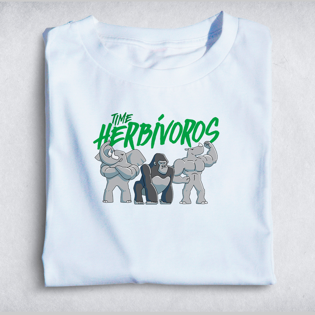 Nome do produto: Time Herbívoros - Branca