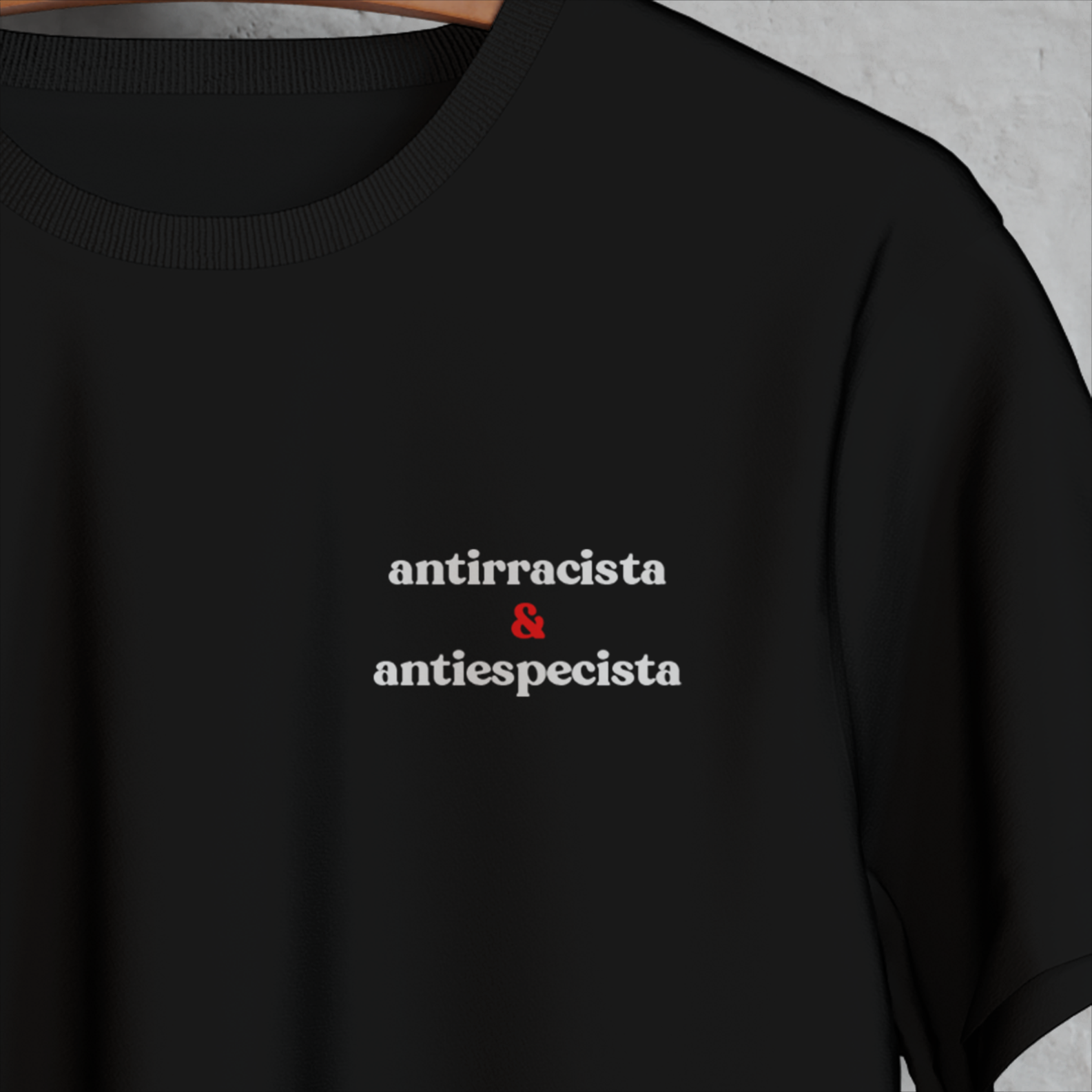 Nome do produto: Antirracista & Antiespecista (Minimal)