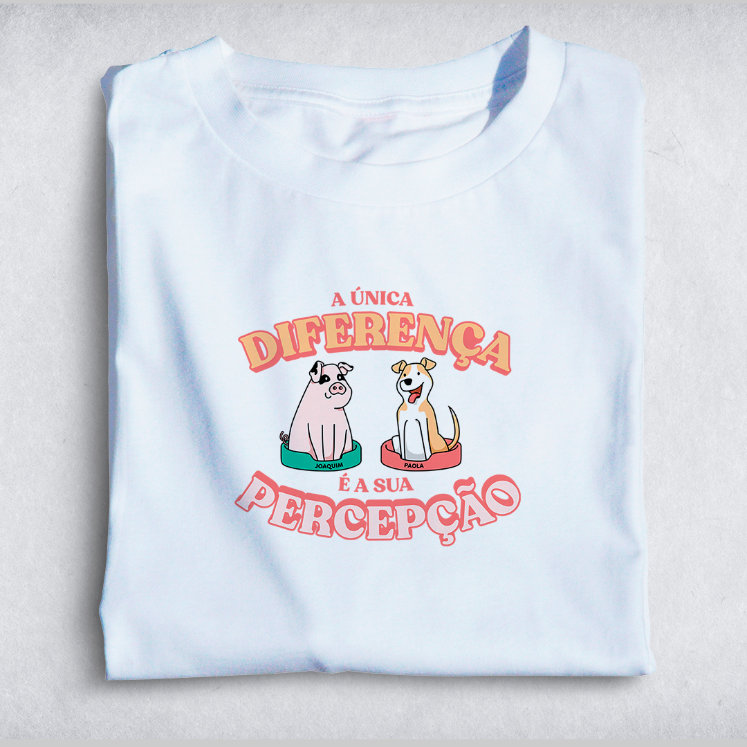 Nome do produto: A única diferença - Branca