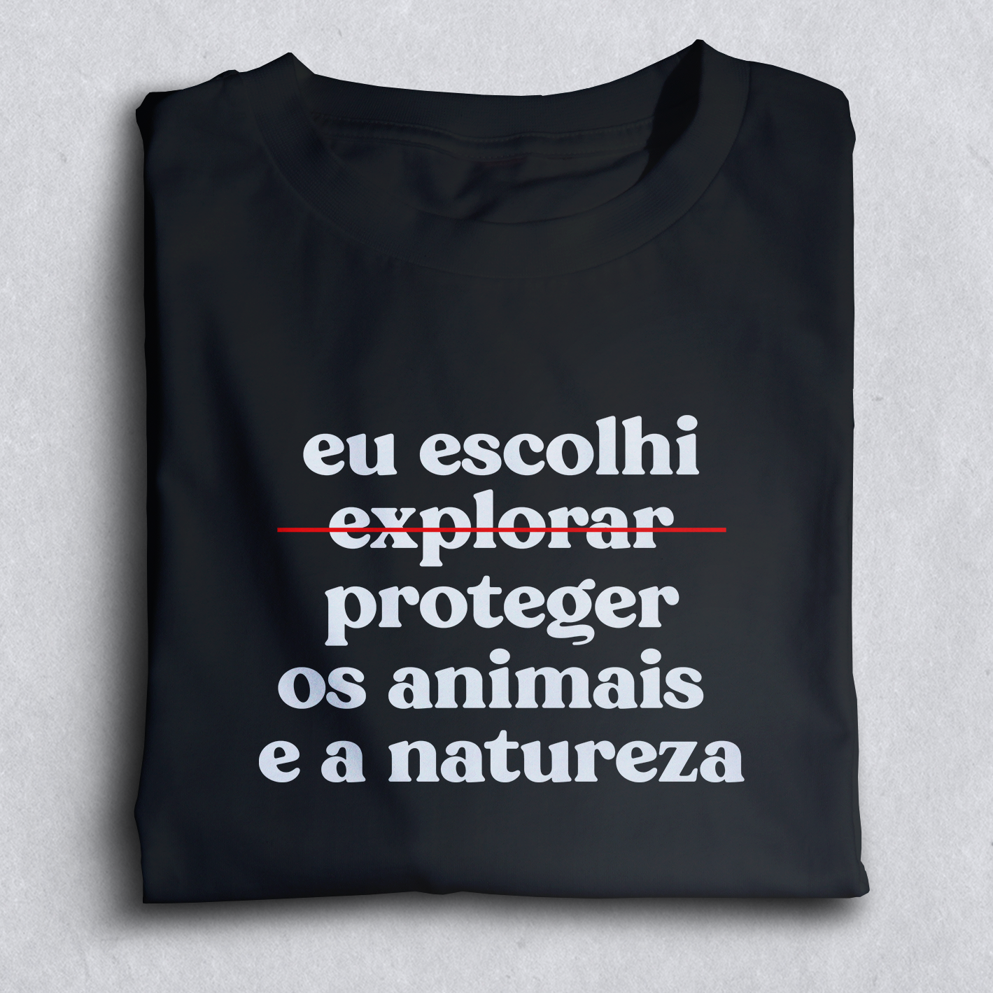 Nome do produto: Eu escolhi proteger os animais e a natureza