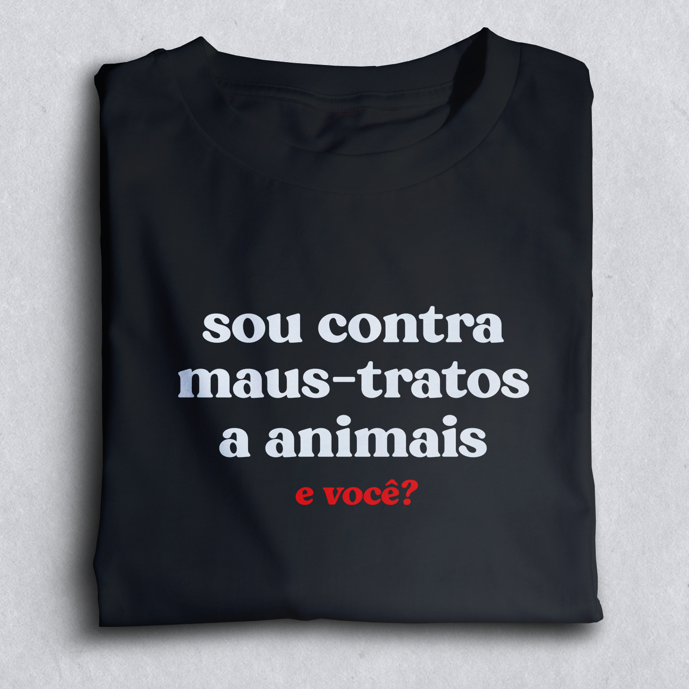 Nome do produto: Sou contra maus-tratos a animais