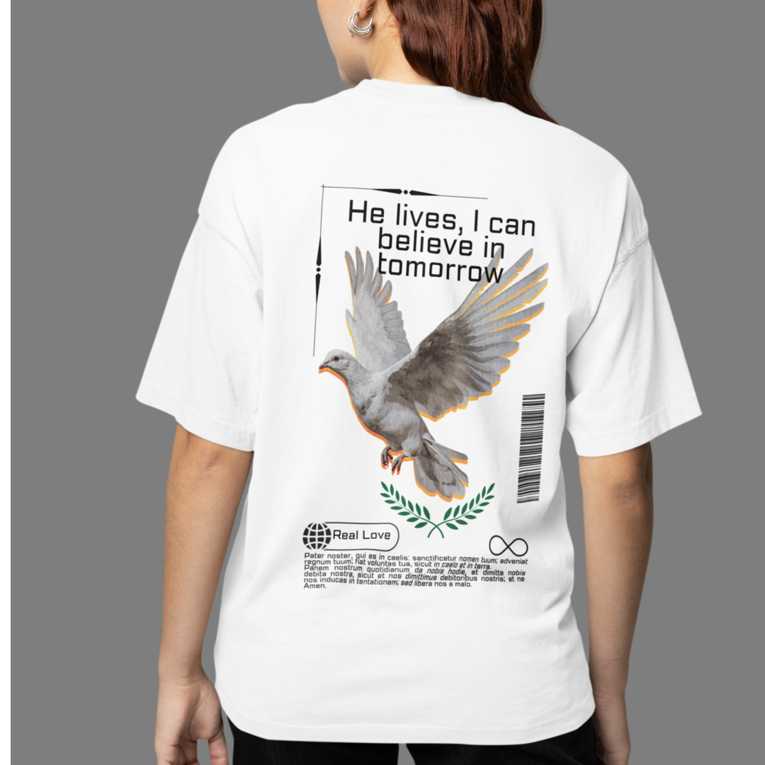 Nome do produto: Camiseta He Live