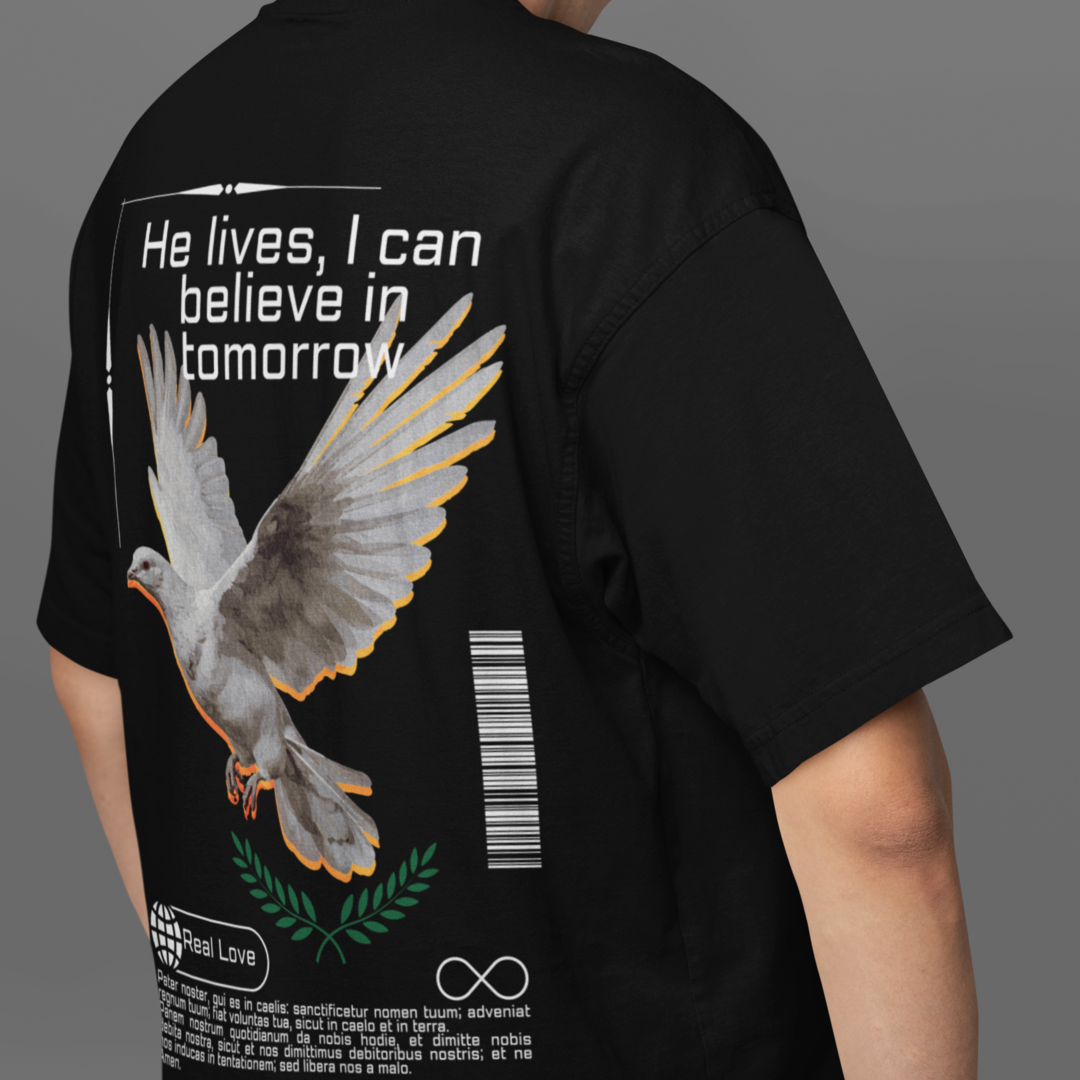 Nome do produto: Camiseta He Live
