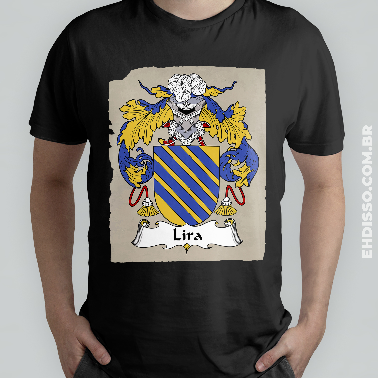  Brasão Família Lira Origem Historia Camiseta Sobrenome