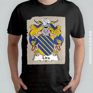  Brasão Família Lira Origem Historia Camiseta Sobrenome