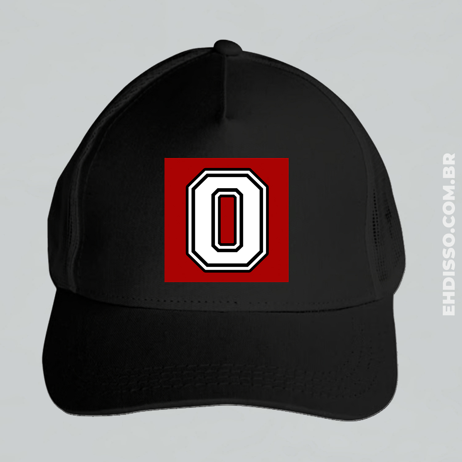 Boné Letra O Inicial Nome Alfabeto | Boné com Letra