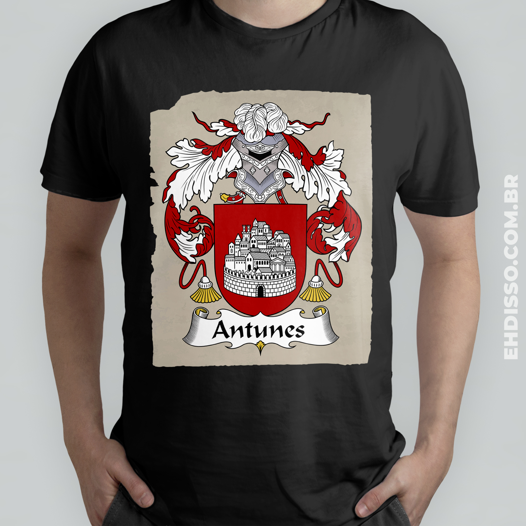 Brasão Família Antunes Sobrenome Origem Historia