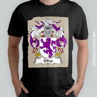  Brasão Família Silva Origem Historia Camiseta Sobrenome