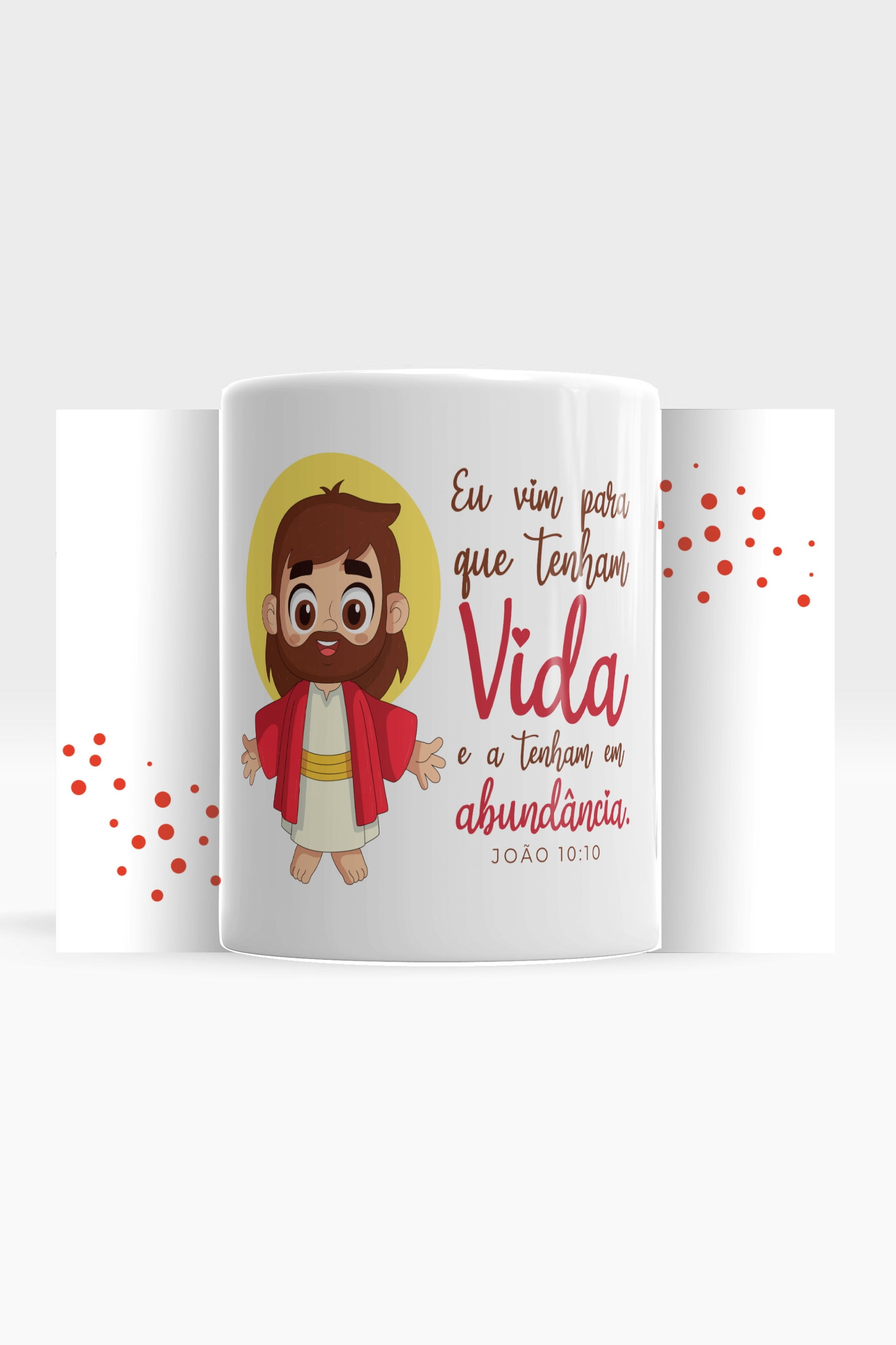 CANECA VIDA EM ABUNDÂNCIA