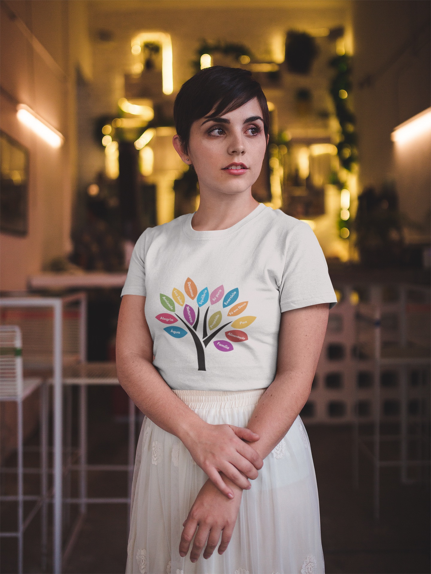 CAMISETA FEMININA ÁRVORE DA VIDA