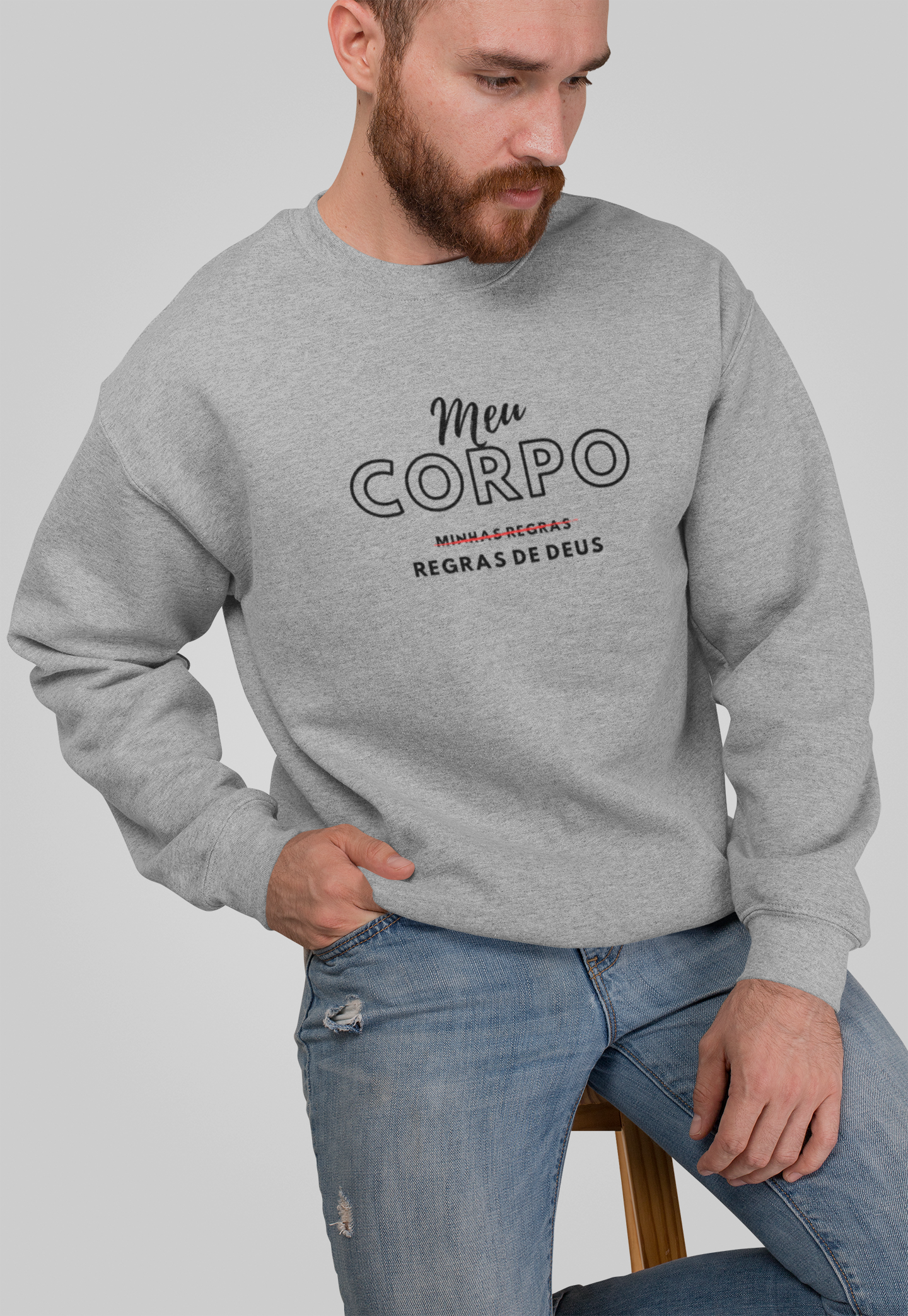 BLUSÃO  MEU CORPO, REGRAS DE DEUS