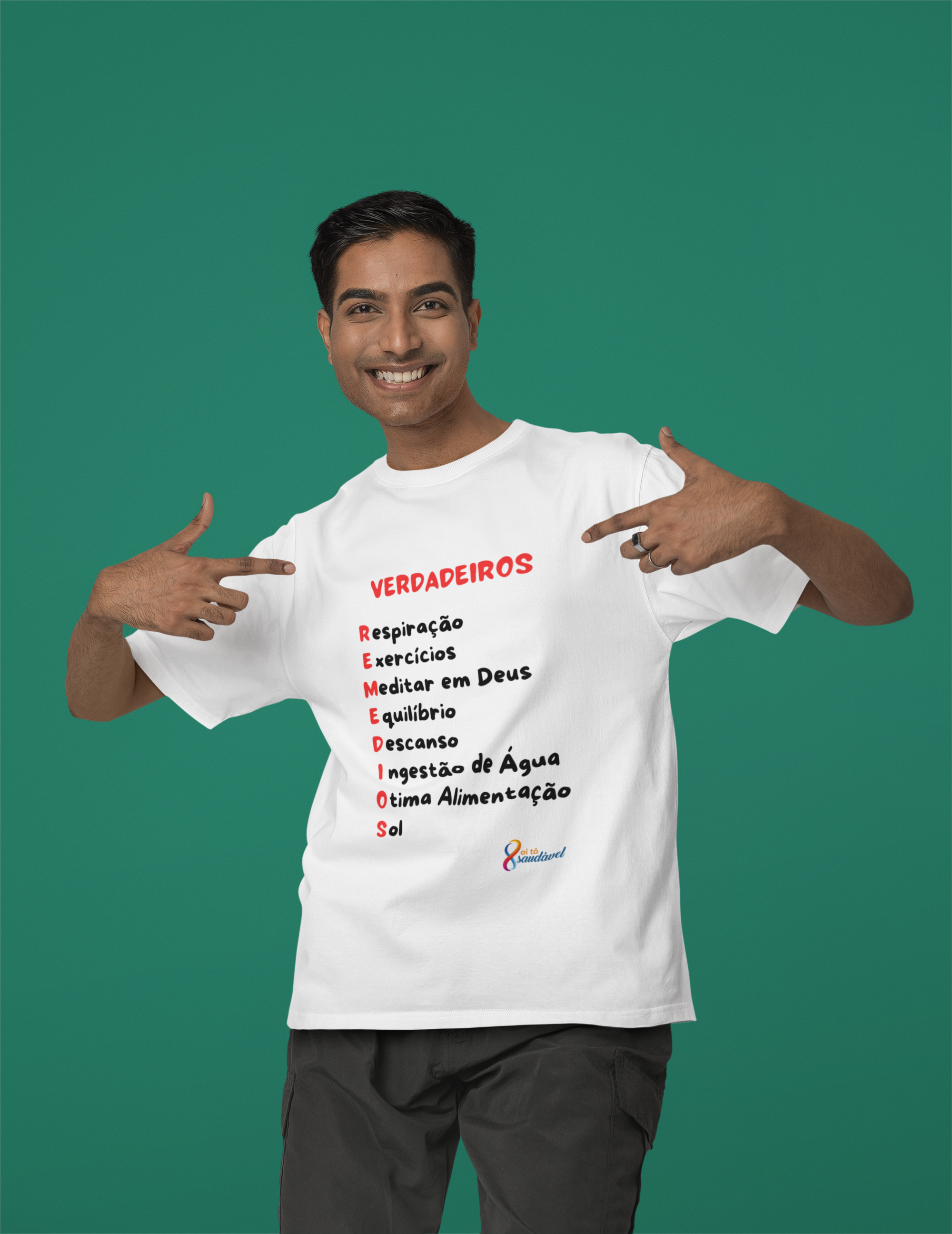 CAMISETA VERDADEIROS REMÉDIOS