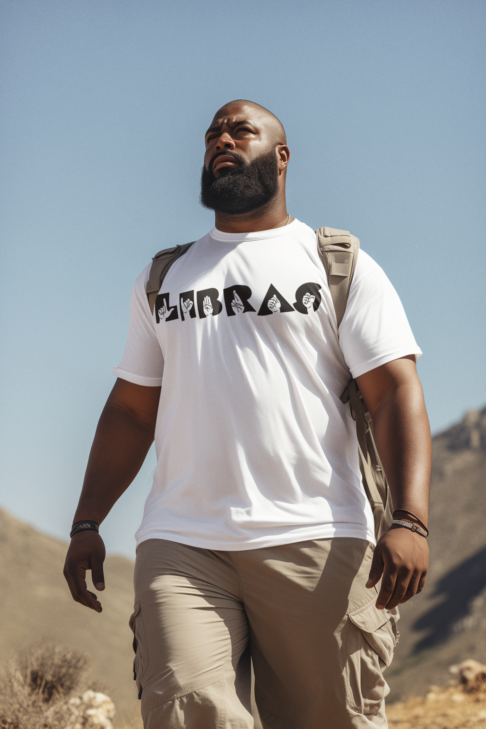 Nome do produto: CAMISETA LIBRAS