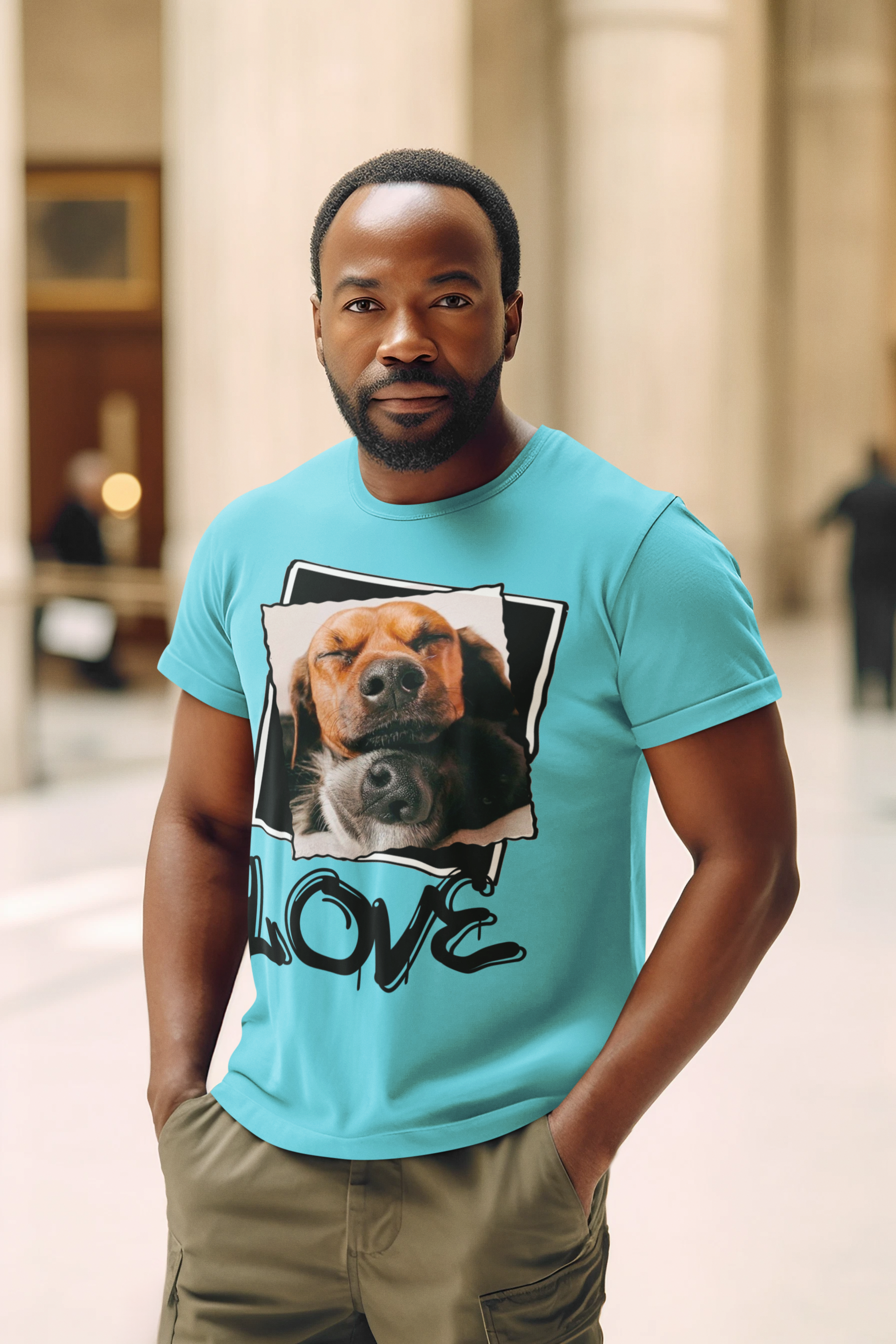 Nome do produto: CAMISETA  DOG LOVE
